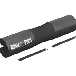 Gorilla Sports Langhantel Nackenpolster 45 cm mit Befestigungsriemen Schwarz