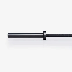 Gorilla Sports Langhantel Olympia Cerakote 220 cm mit Verschlüssen Schwarz Clearance