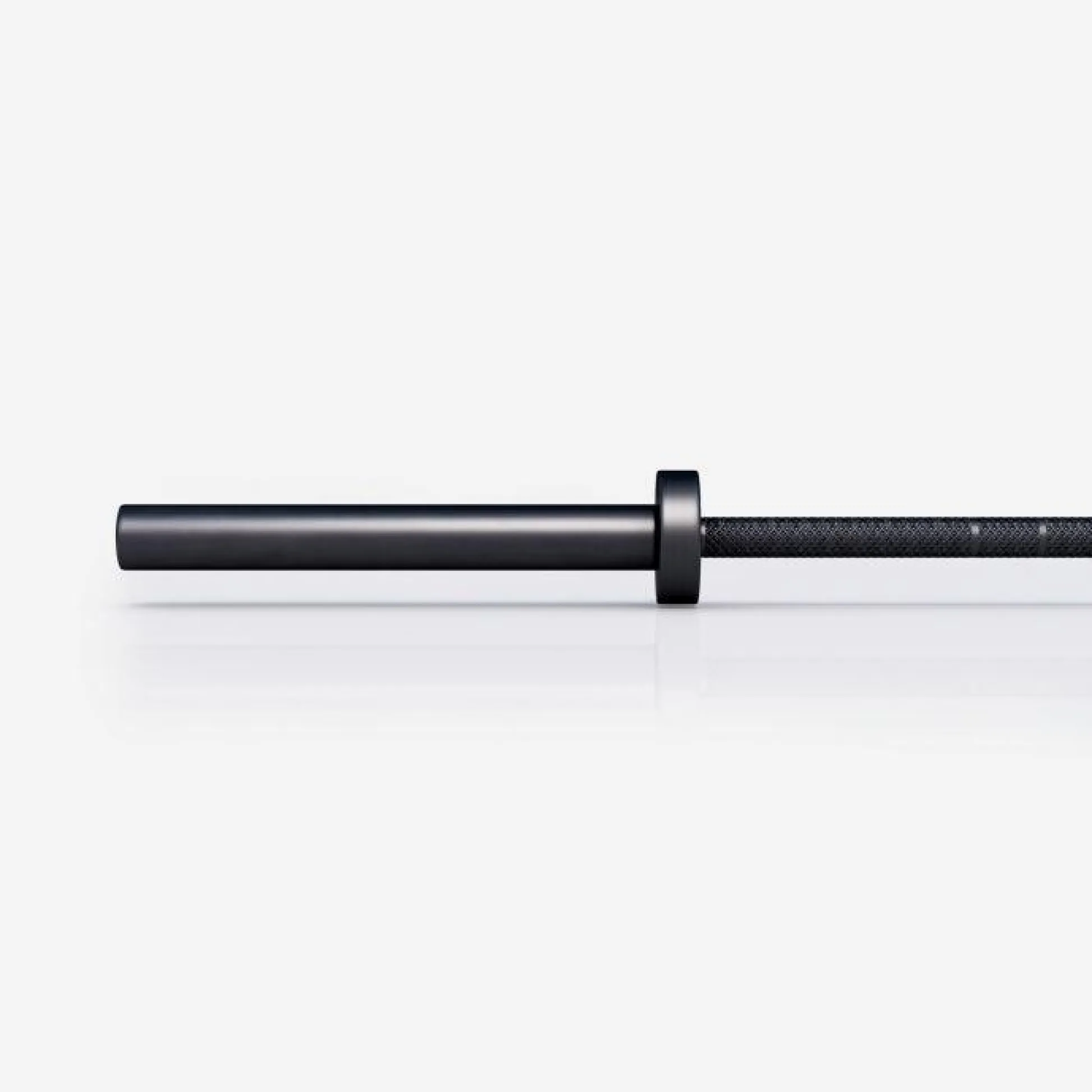 Gorilla Sports Langhantel Olympia Cerakote 220 cm mit Verschlüssen Schwarz / Blau Sale