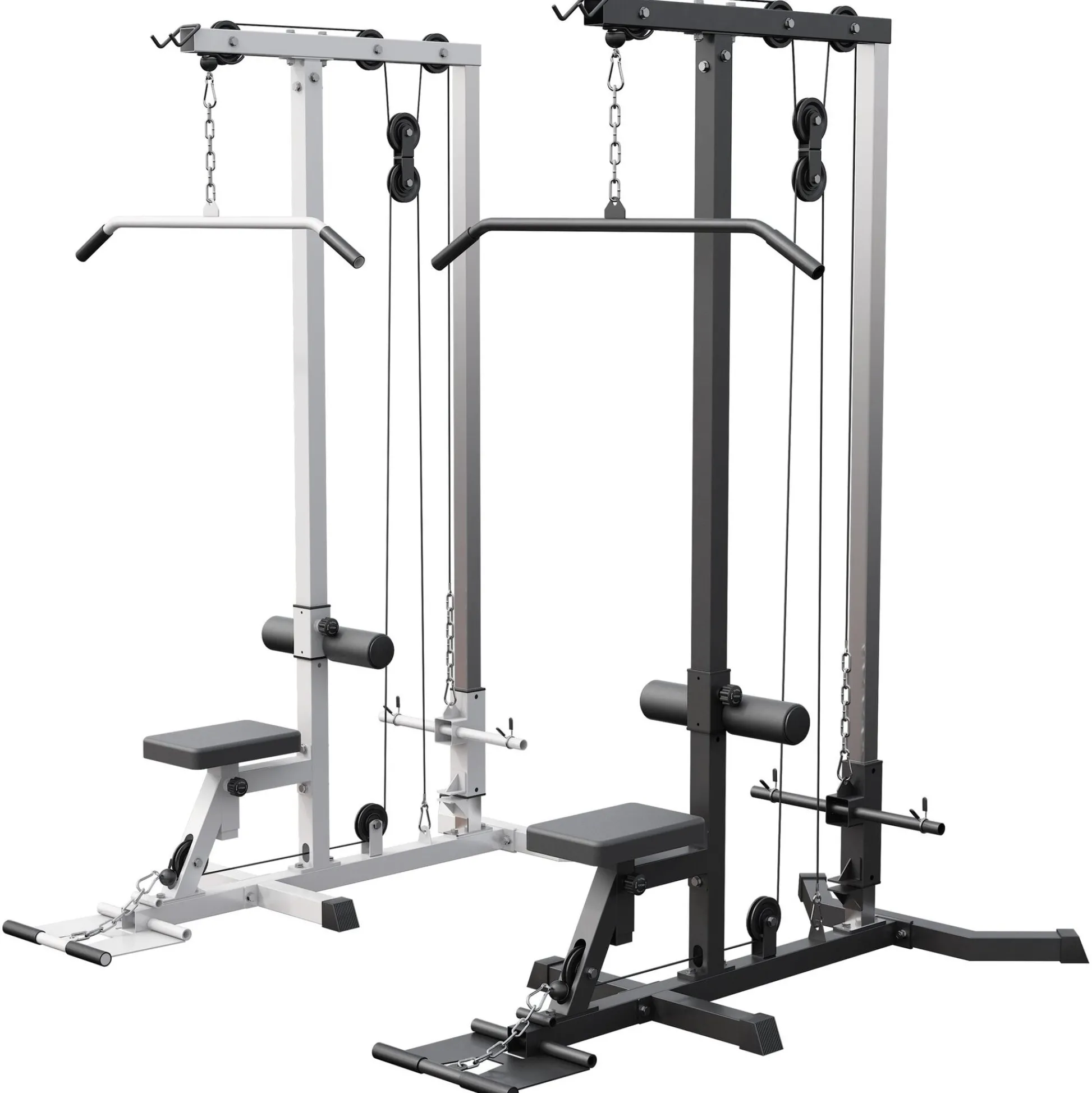 Gorilla Sports Latzugmaschine Schwarz Discount