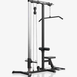 Gorilla Sports Latzugmaschine Schwarz Discount