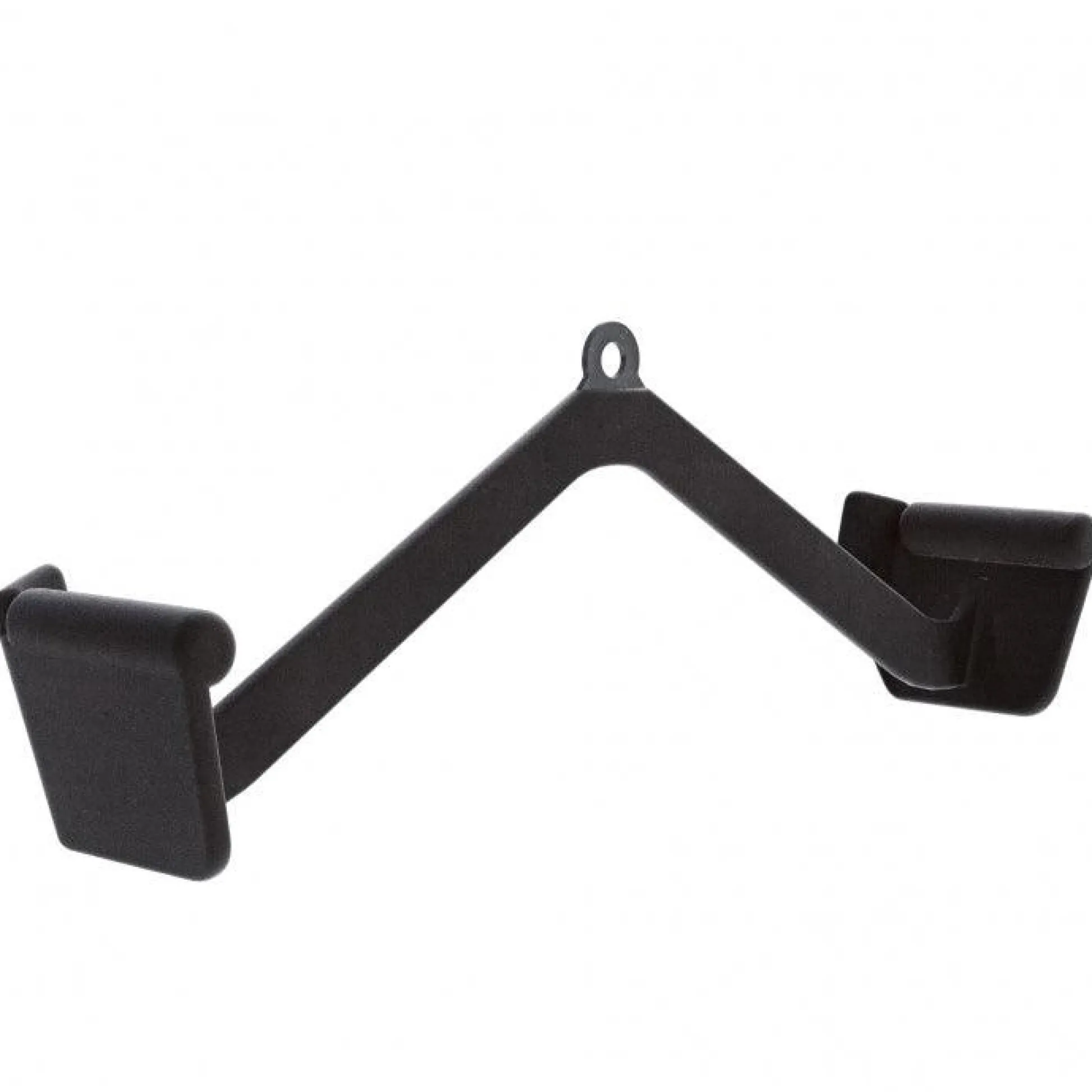 Gorilla Sports Latzug-/ Rudergriff Gummi Schwarz Hot