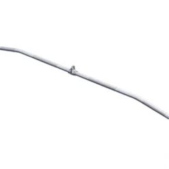 Gorilla Sports Latzugstange inkl, Drehgelenk Silber Discount