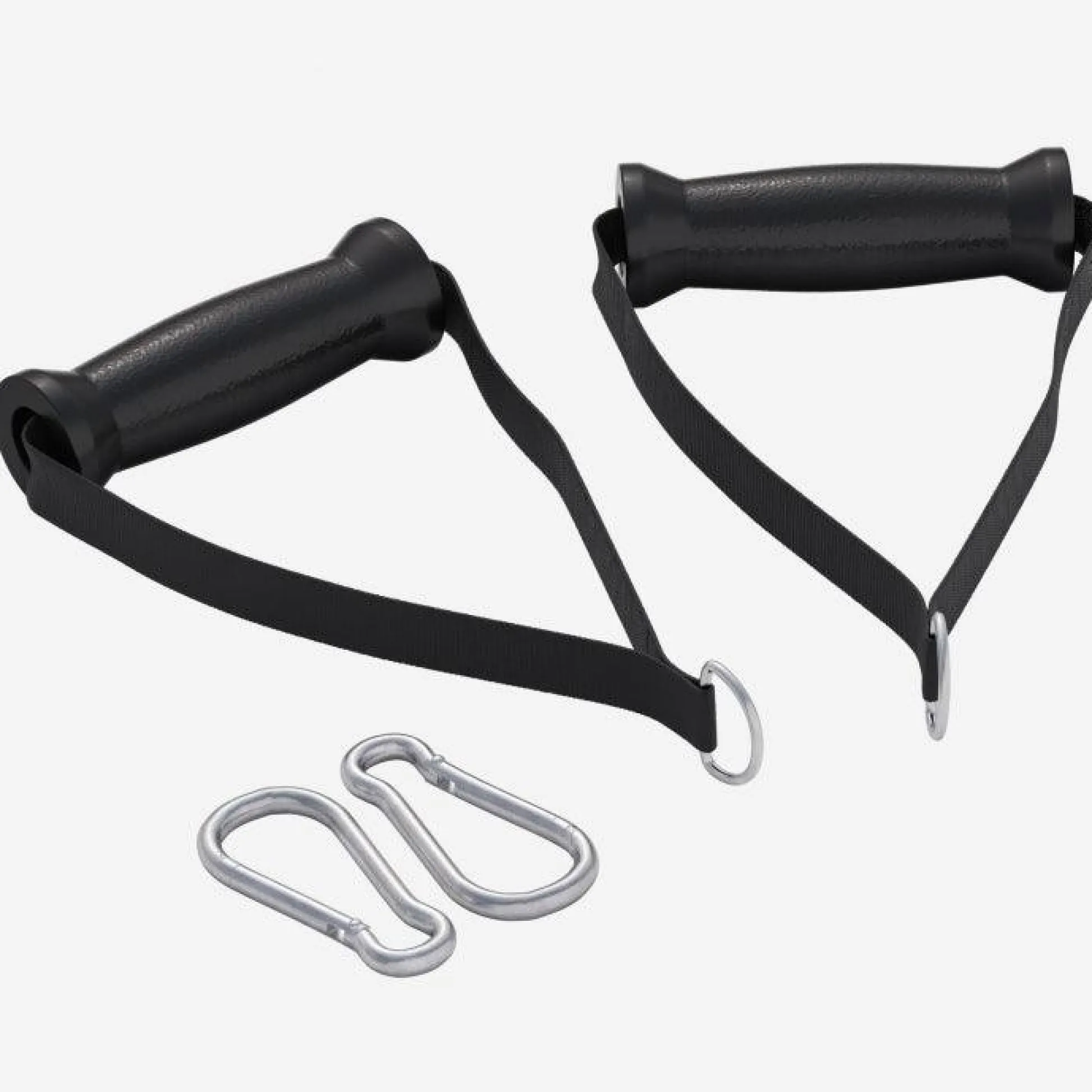 Gorilla Sports Latzugstange Multi Bar mit 2 Einhandgriffen Mattschwarz Clearance