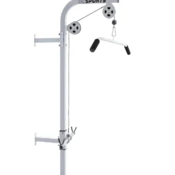 ScSports Latzug zur Wandmontage Weiss New
