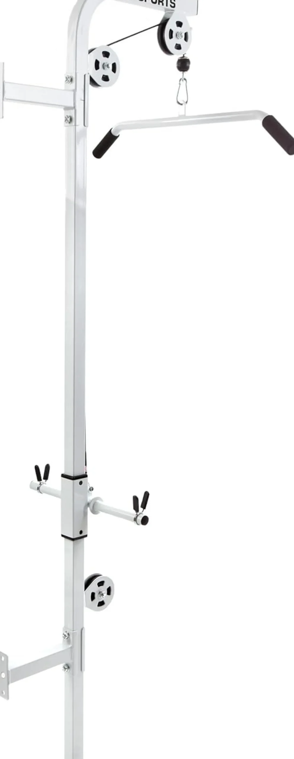 ScSports Latzug zur Wandmontage Weiss New