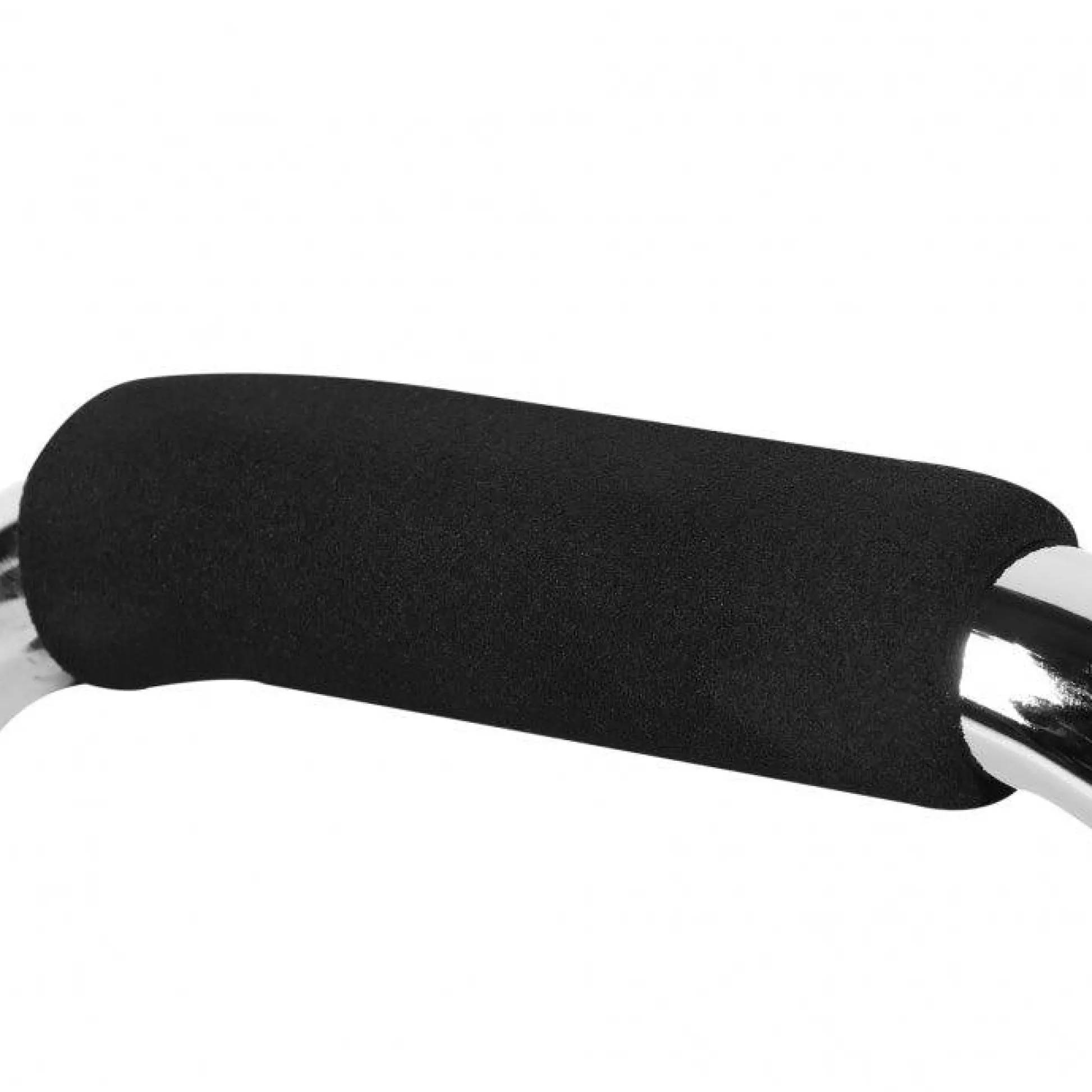 Gorilla Sports Liegestützgriffe 2er Set mit gepolsterten Griffen Schwarz / Silber Discount