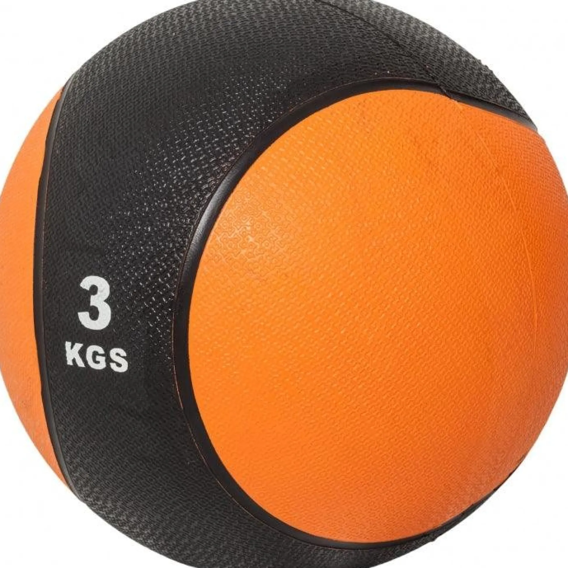 Gorilla Sports Medizinball aus Gummi 1 - 10 kg Schwarz / Orange Online