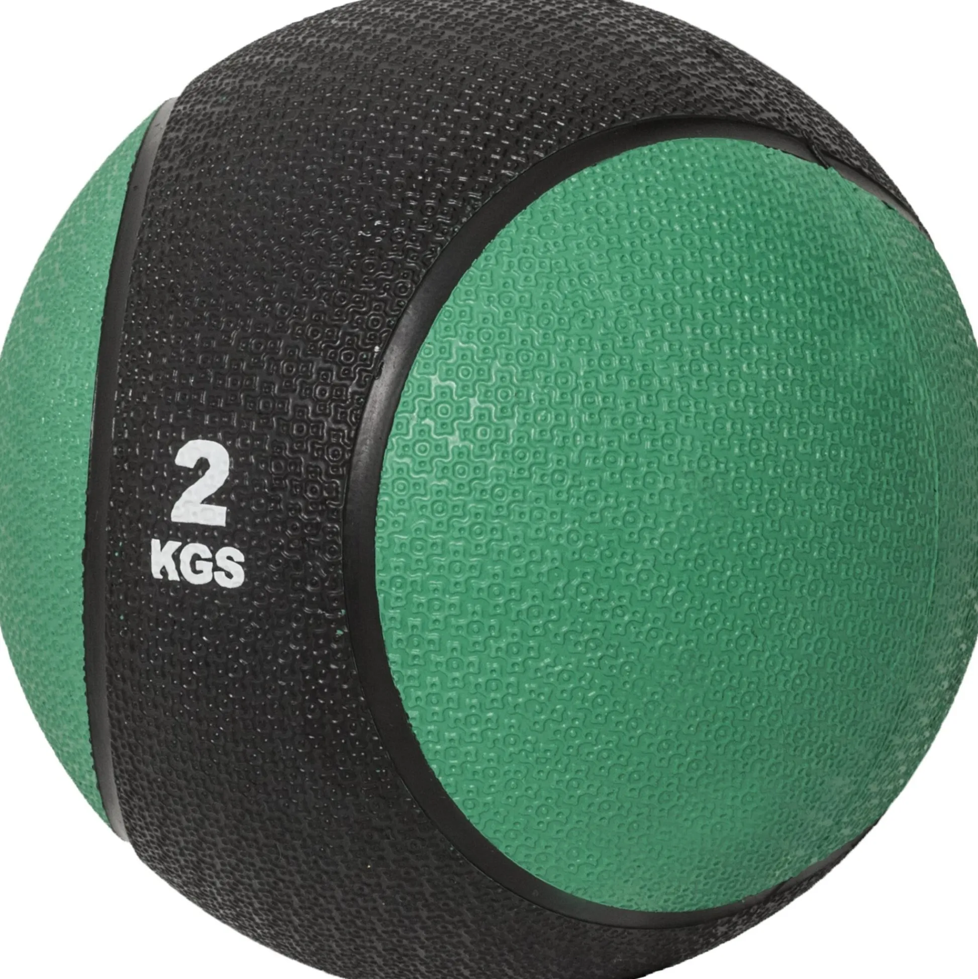 Gorilla Sports Medizinball aus Gummi 1 - 10 kg Schwarz / Grün Sale
