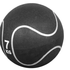 Gorilla Sports Medizinball aus Gummi Schwarz/Silber 1 - 10 kg Schwarz / Silber Clearance