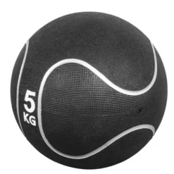 Gorilla Sports Medizinball aus Gummi Schwarz/Silber 1 - 10 kg Schwarz / Silber Outlet