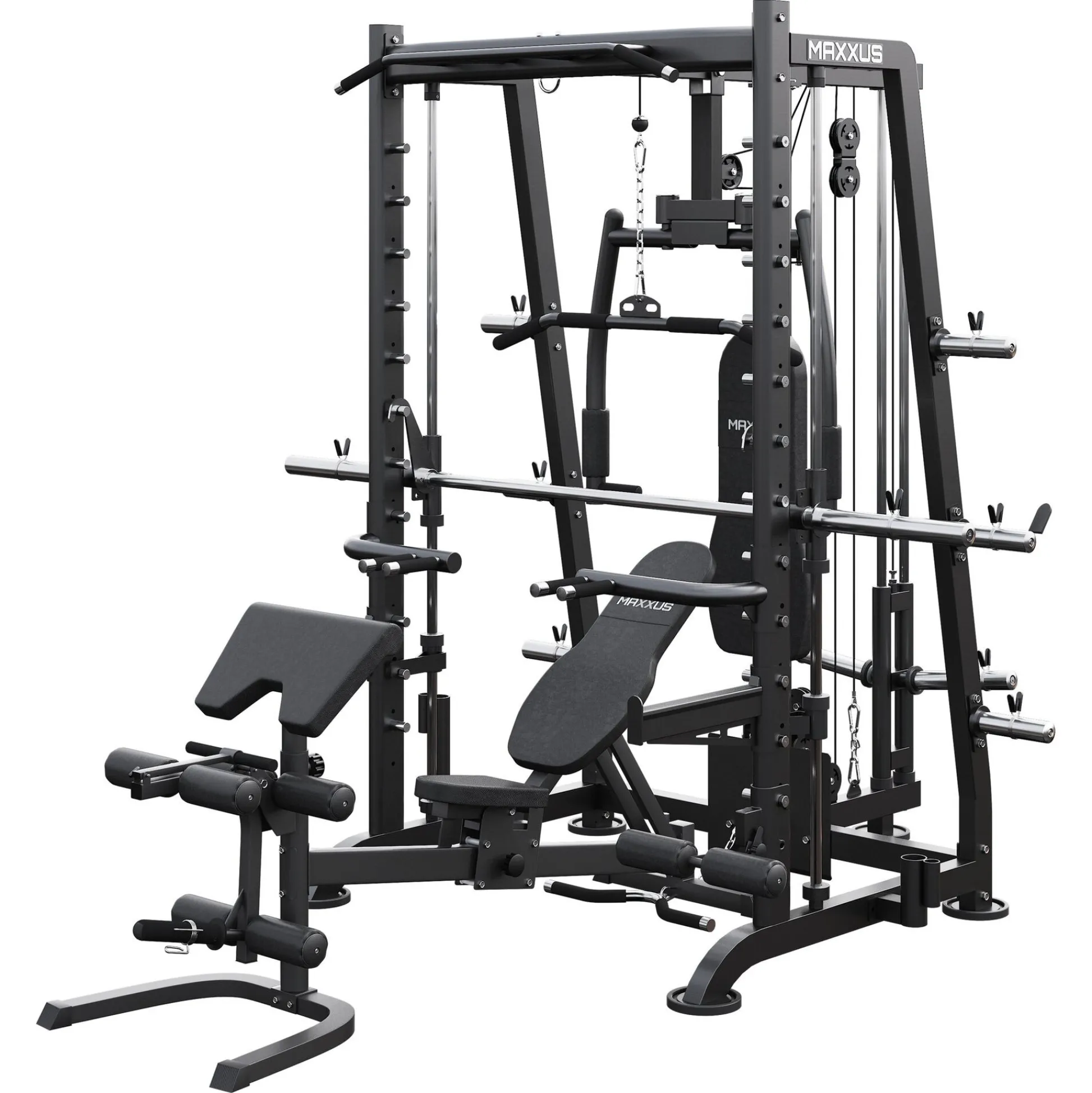 MAXXUS Multipresse 8.1 inkl. Hantelbank Schwarz Sale