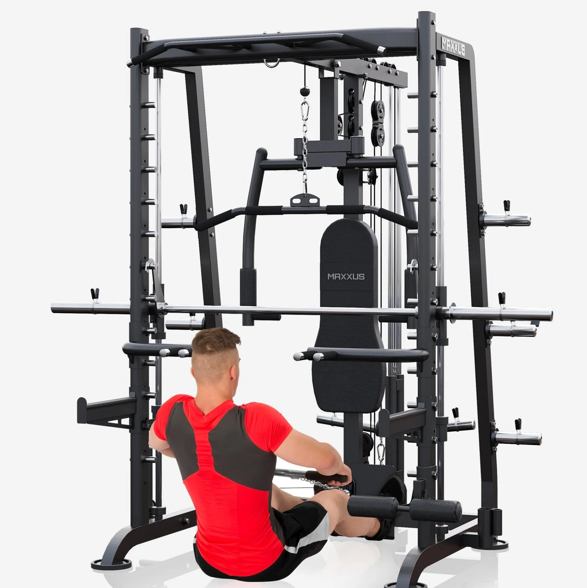 MAXXUS Multipresse 8.1 inkl. Hantelbank Schwarz Sale