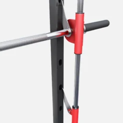 Gorilla Sports Multipresse Rack Schwarz / Rot / Silber Discount