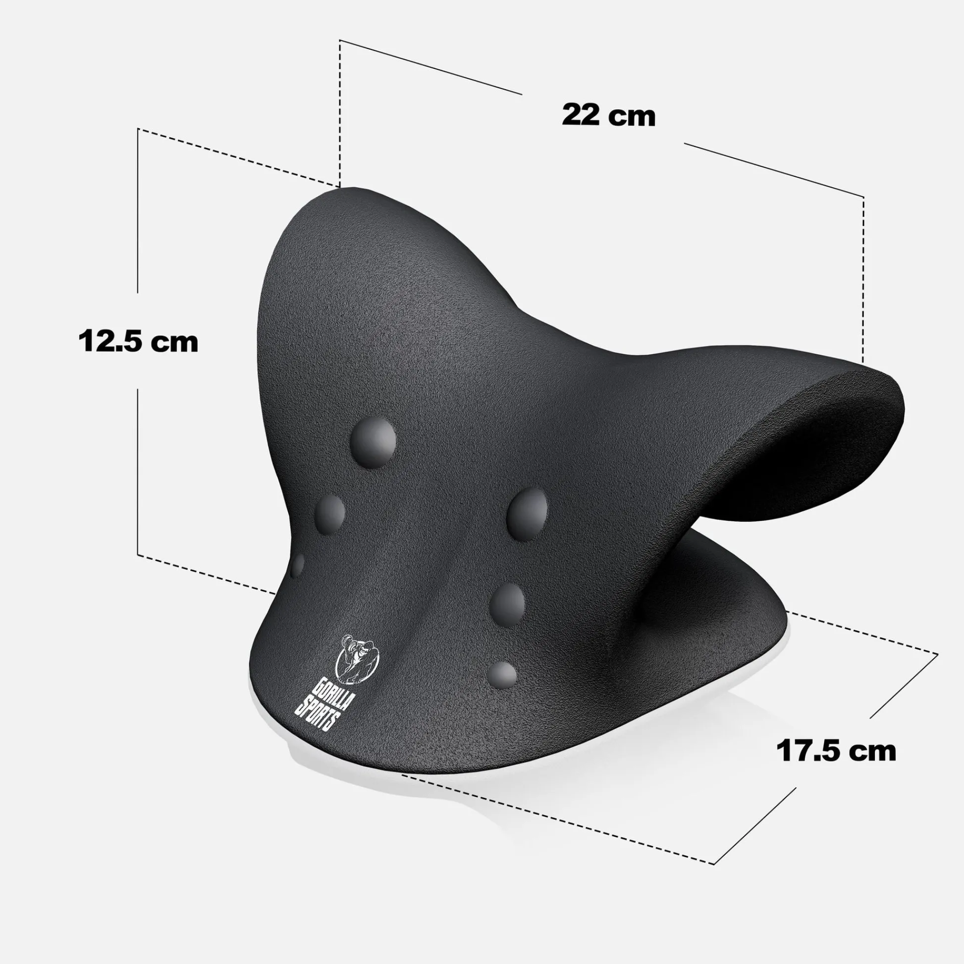 Gorilla Sports Nackenstrecker Schwarz Outlet