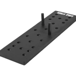 Gorilla Sports Pegboard Kletterbrett inkl, Kletterstifte Schwarz Sale