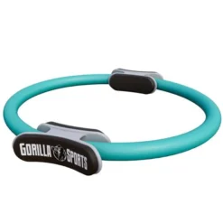 Gorilla Sports Pilates Ring rutschfest 36 cm inkl, Anleitung und Tragebeutel Türkis New