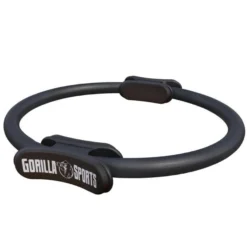 Gorilla Sports Pilates Ring rutschfest 36 cm inkl, Anleitung und Tragebeutel Schwarz Sale
