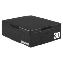 Gorilla Sports Plyo Box Soft mit Klettverschluss 15 - 60 cm Schwarz Sale