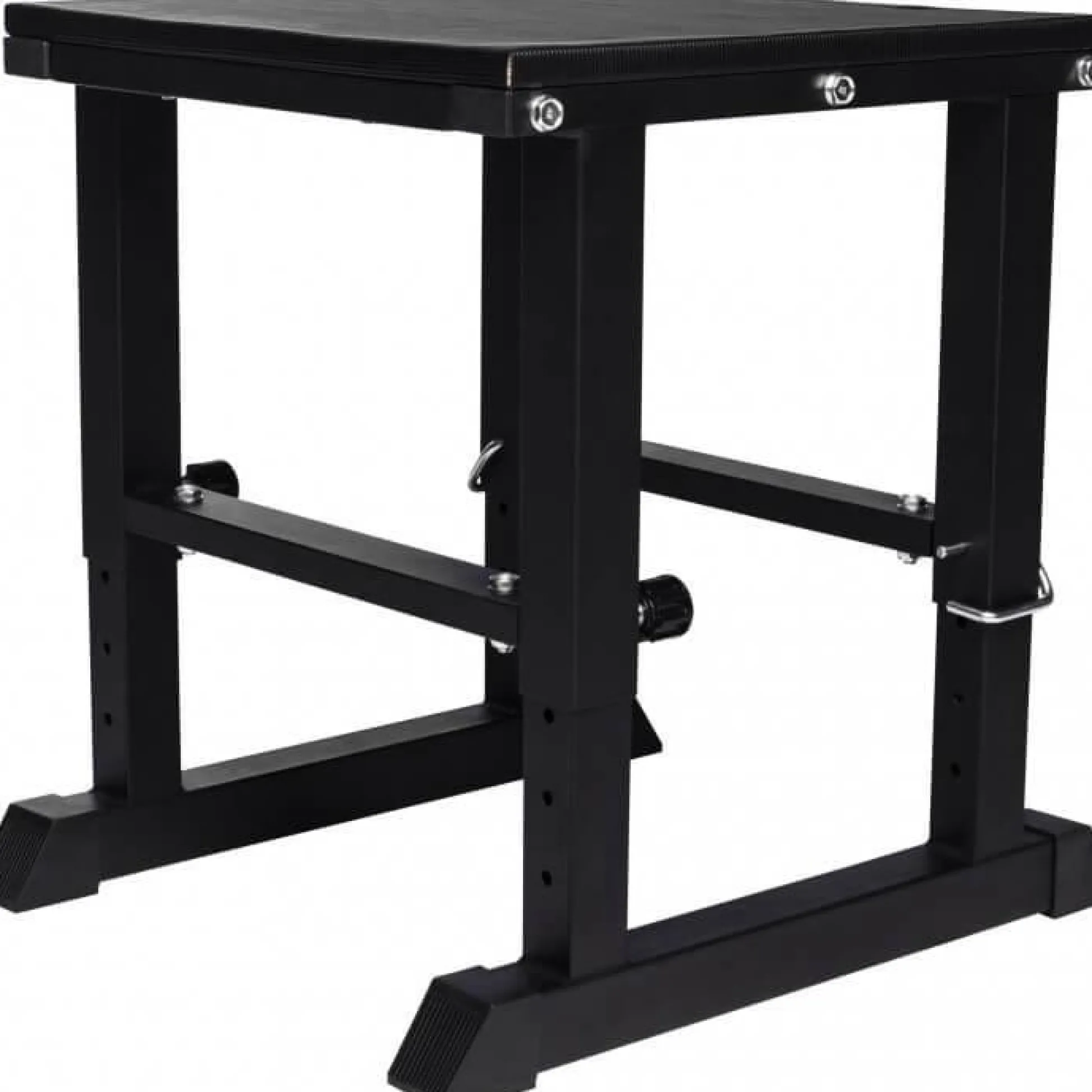 Gorilla Sports Plyo Box verstellbar mit rutschfester Oberfläche Schwarz Outlet