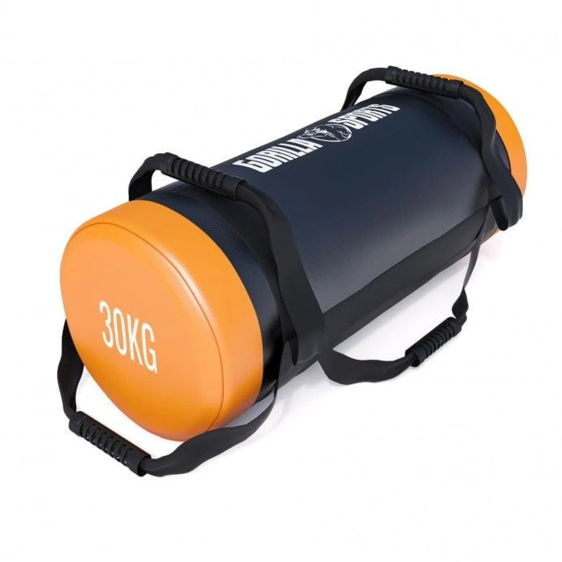 Gorilla Sports Power Bag aus Kunstleder 5 - 30 kg Schwarz / Orange Sale