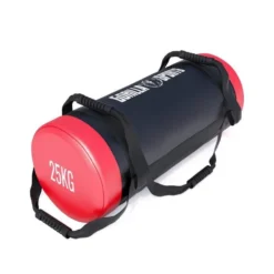 Gorilla Sports Power Bag aus Kunstleder 5 - 30 kg Schwarz / Rot Best