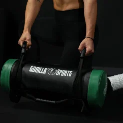 Gorilla Sports Power Bag aus Kunstleder 5 - 30 kg Schwarz / Rot Best