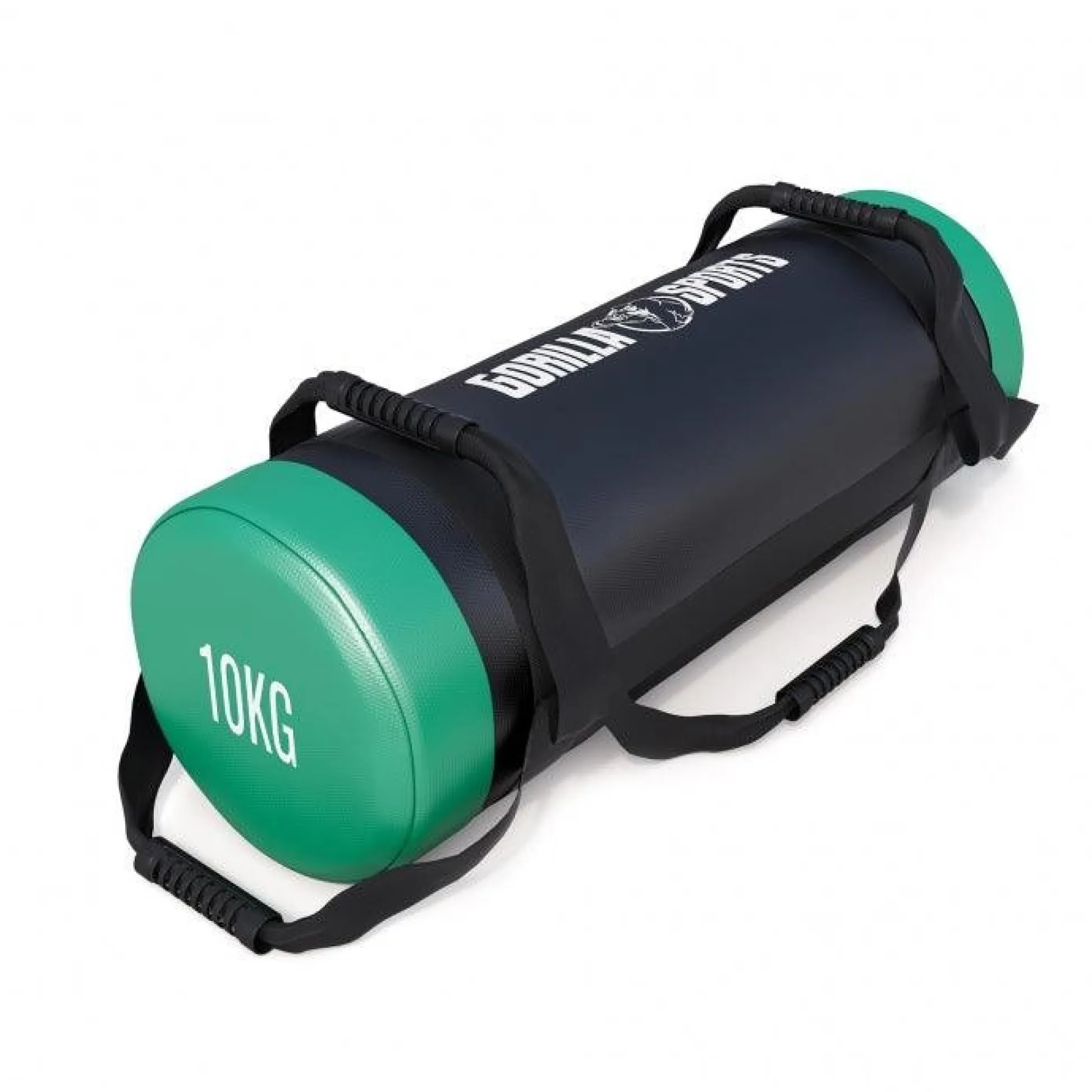 Gorilla Sports Power Bag aus Kunstleder 5 - 30 kg Schwarz / Grün Best