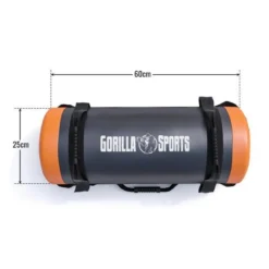 Gorilla Sports Power Bag aus Kunstleder 5 - 30 kg Schwarz Clearance