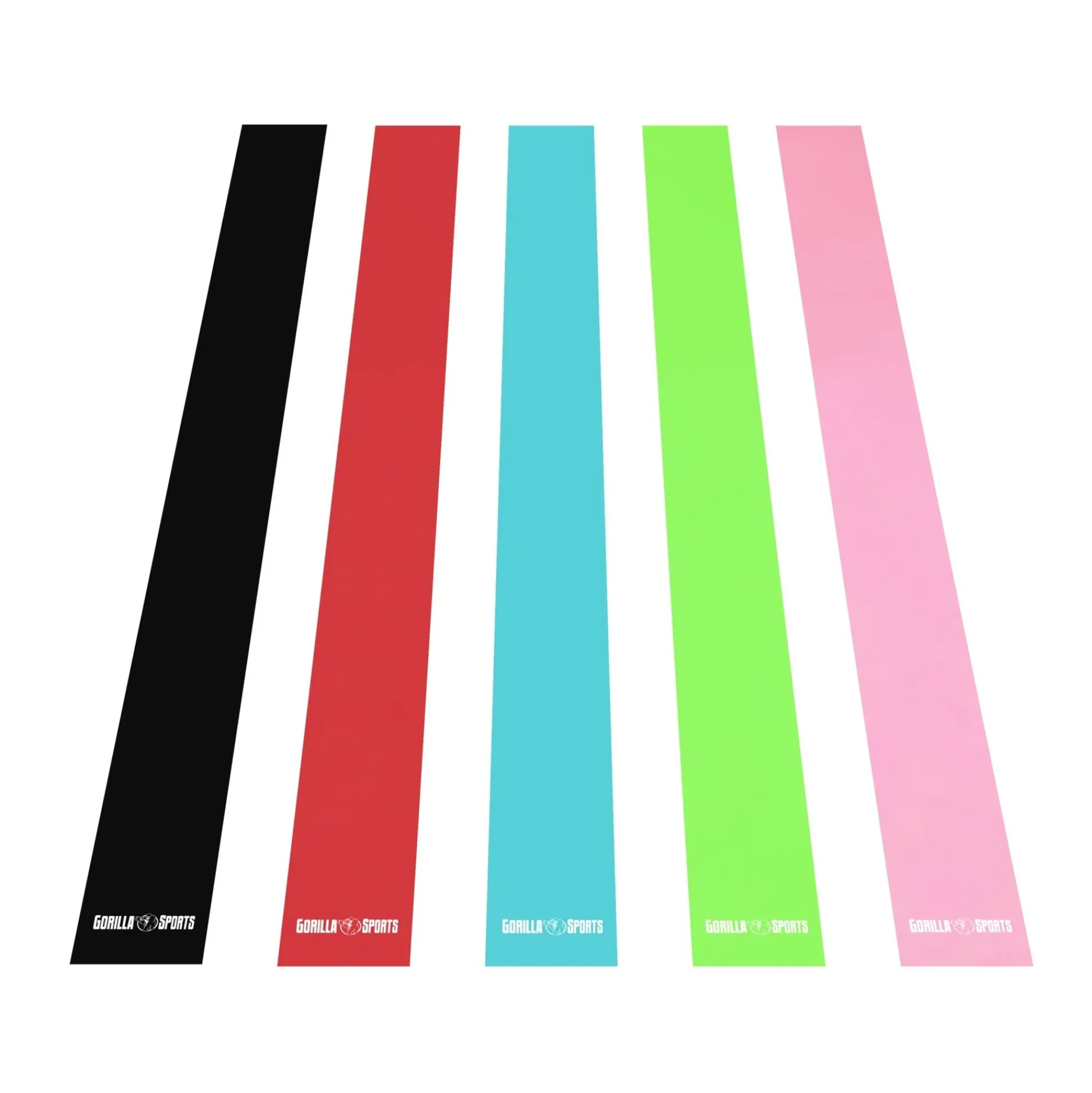 Gorilla Sports Resistance Band aus Latex 120 - 200 cm Verschieden Best