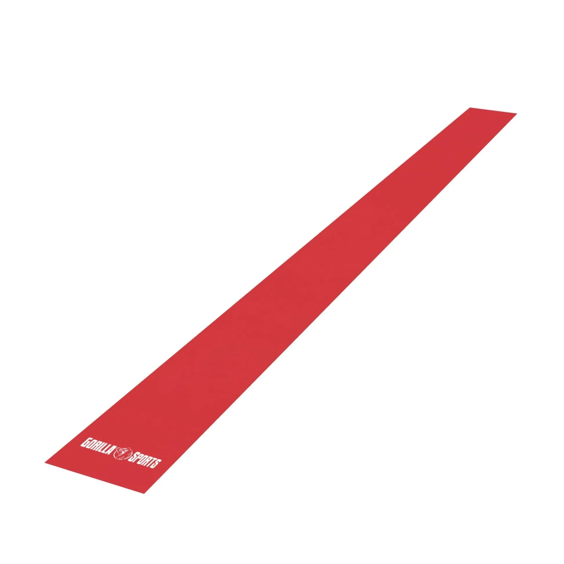 Gorilla Sports Resistance Band aus Latex 120 - 200 cm Rot New