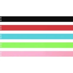 Gorilla Sports Resistance Band aus Latex 120 - 200 cm Schwarz New