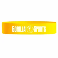 Gorilla Sports Resistance Band Loop aus Latex 4,5 - 15,8 kg Gelb Outlet