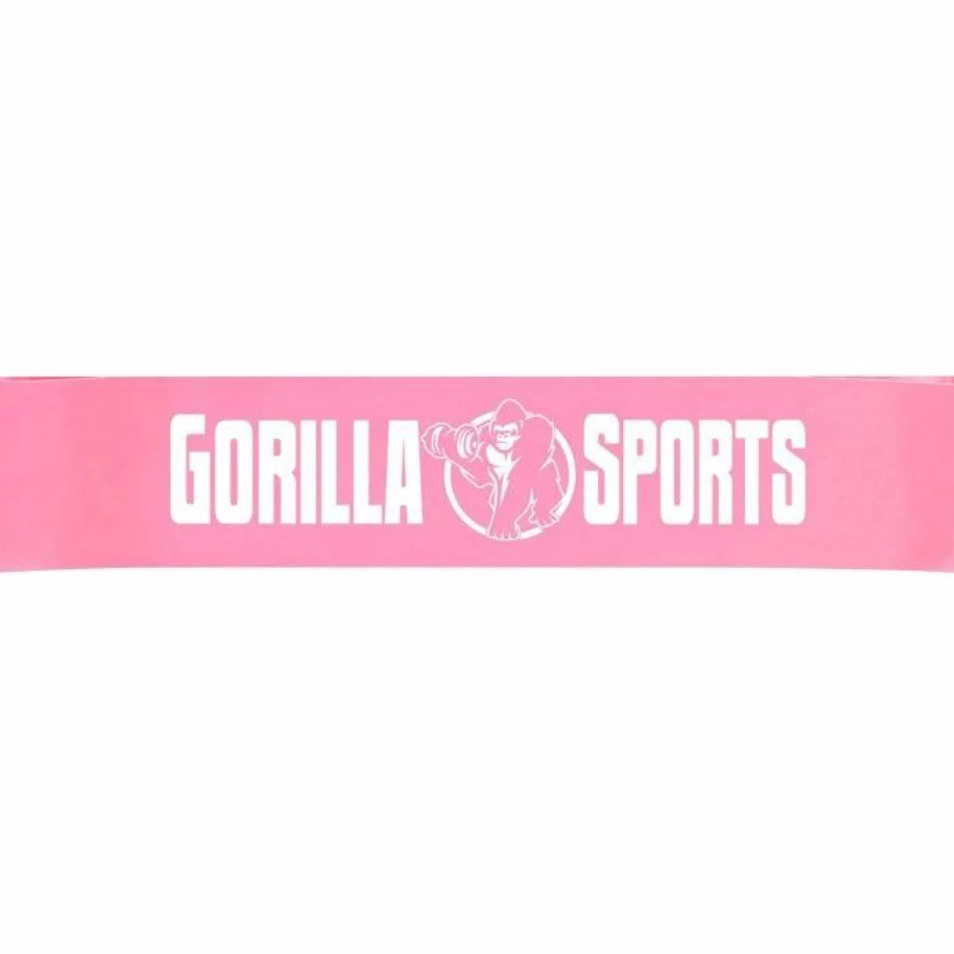 Gorilla Sports Resistance Band Loop aus Latex 4,5 - 15,8 kg Pink