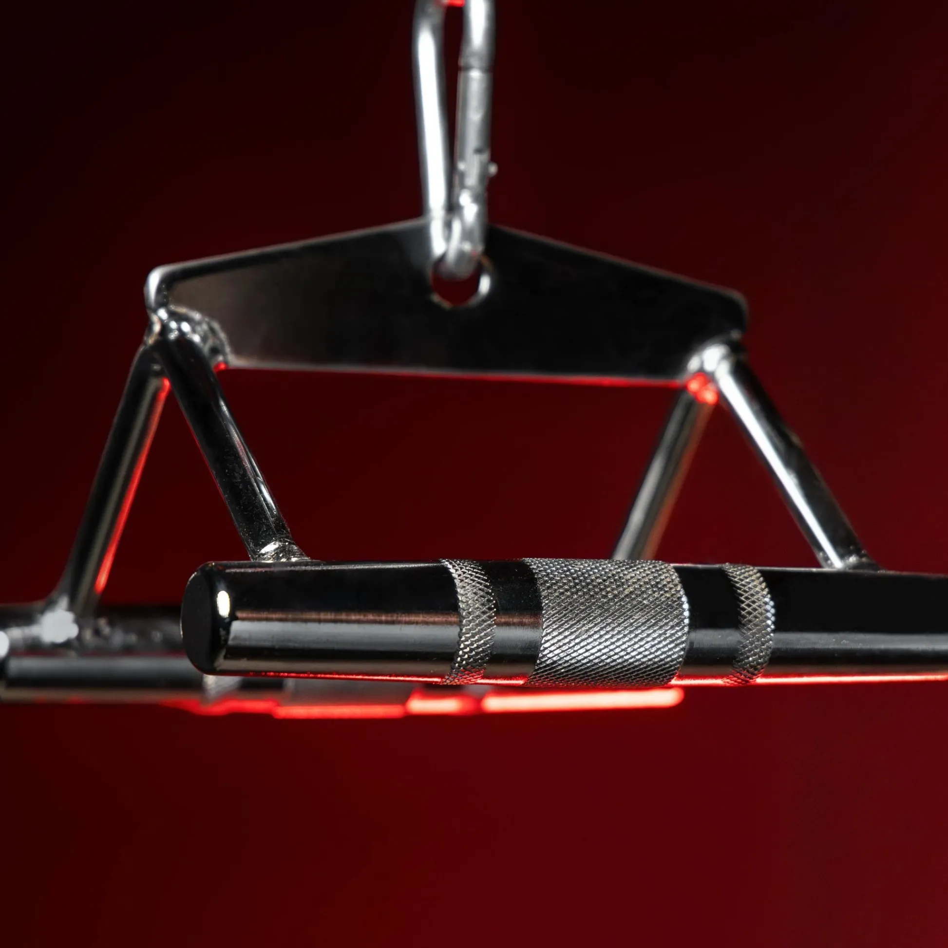 Gorilla Sports Rudergriff Set 2-teilig Schwarz / Silber