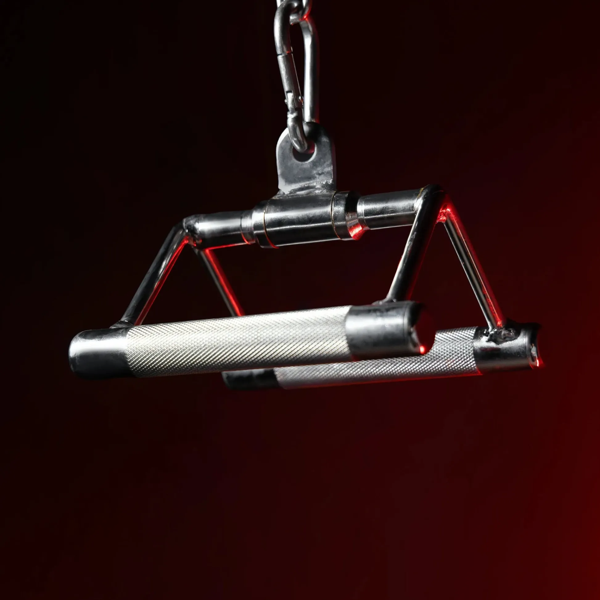 Gorilla Sports Rudergriff V-Griff breit inkl, Drehgelenk Silber Online