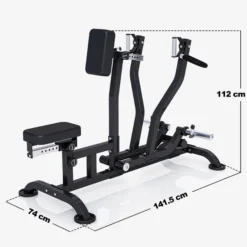 MAXXUS Rudermaschine verstellbar Schwarz Outlet
