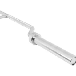 Gorilla Sports Safety Squat Bar gepolstert 220 cm Olympia Silber New