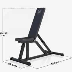 Gyronetics Schrägbank E-Series verstellbar Schwarz Best