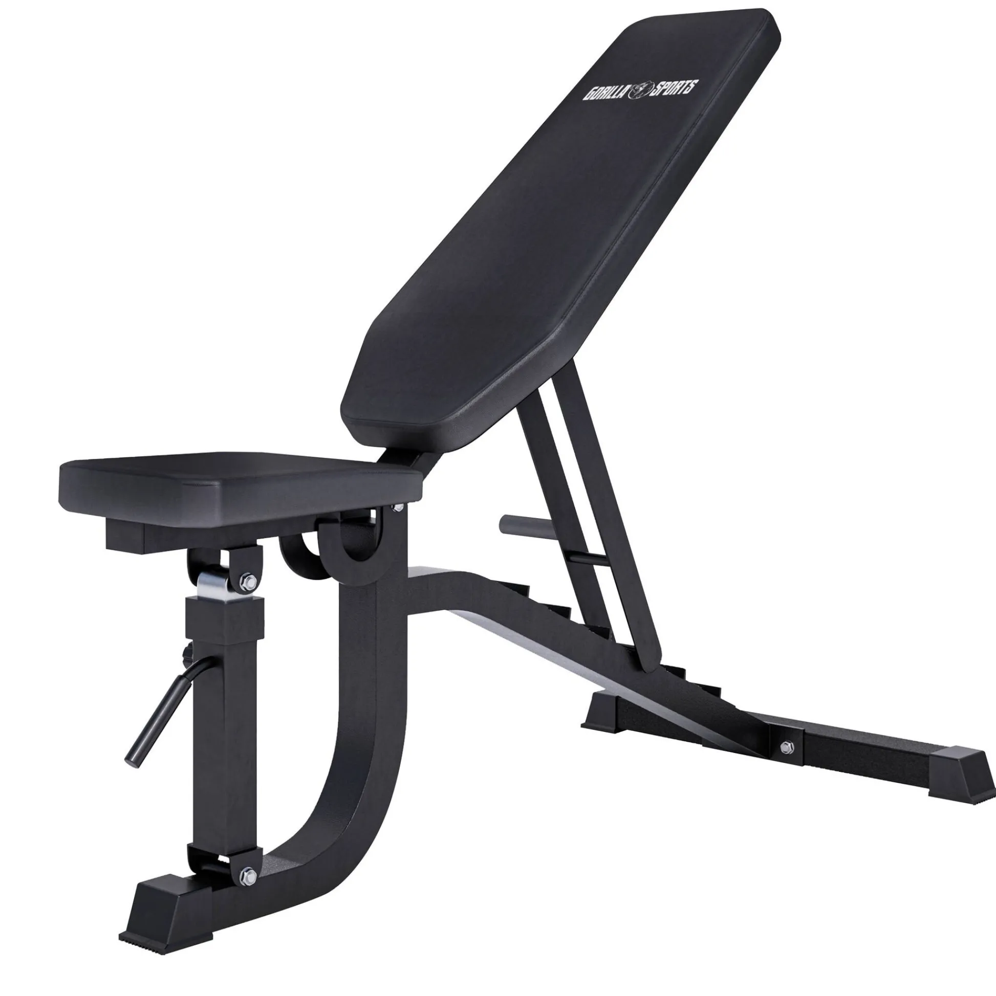 Gorilla Sports Schrägbank verstellbar Schwarz Discount