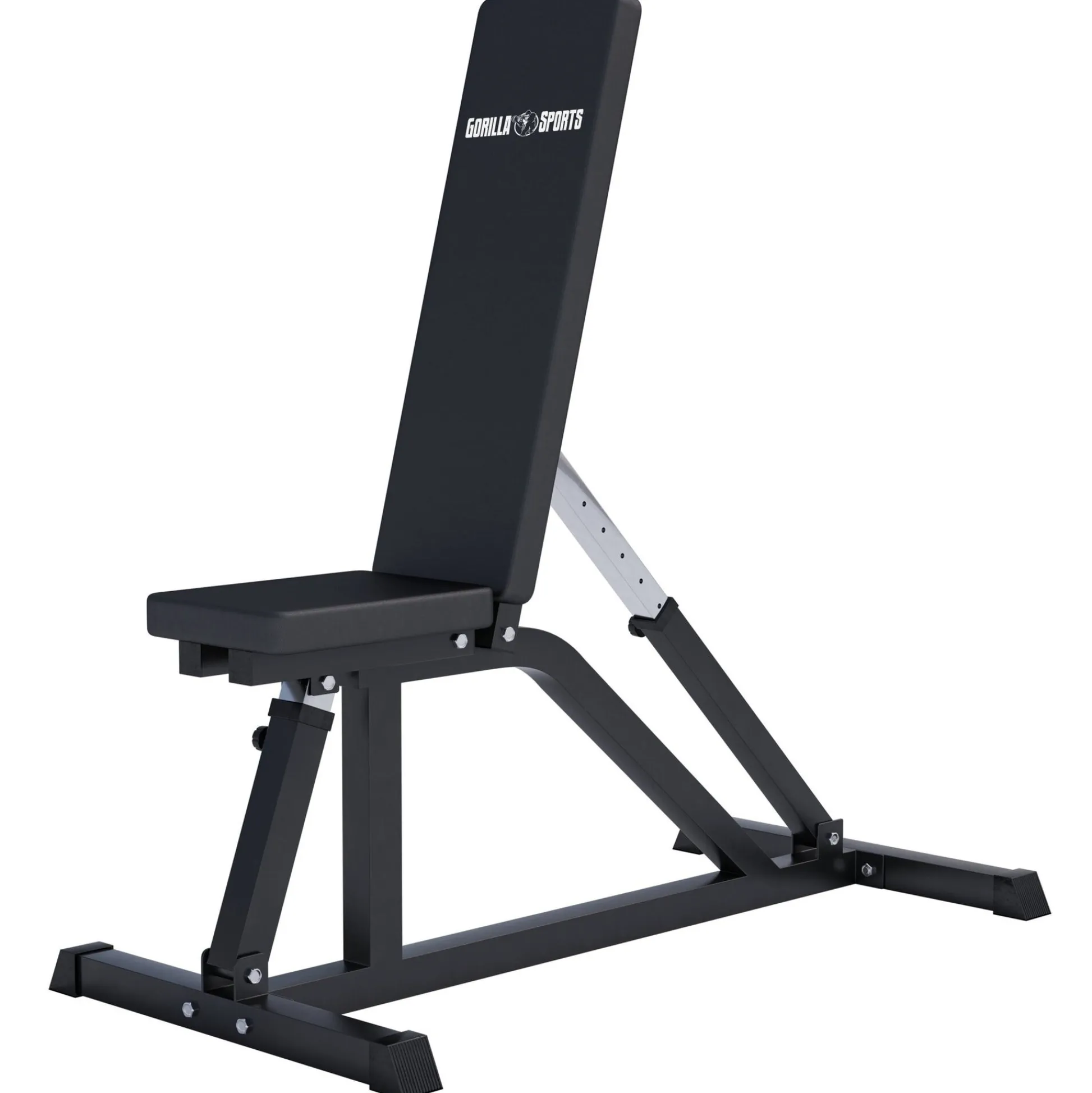 Gorilla Sports Schrägbank verstellbar Schwarz Discount