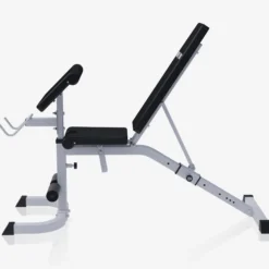Gorilla Sports Schrägbank verstellbar inkl, Curltisch Schwarz Sale