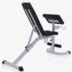 Gorilla Sports Schrägbank verstellbar inkl, Curltisch Weiss Discount