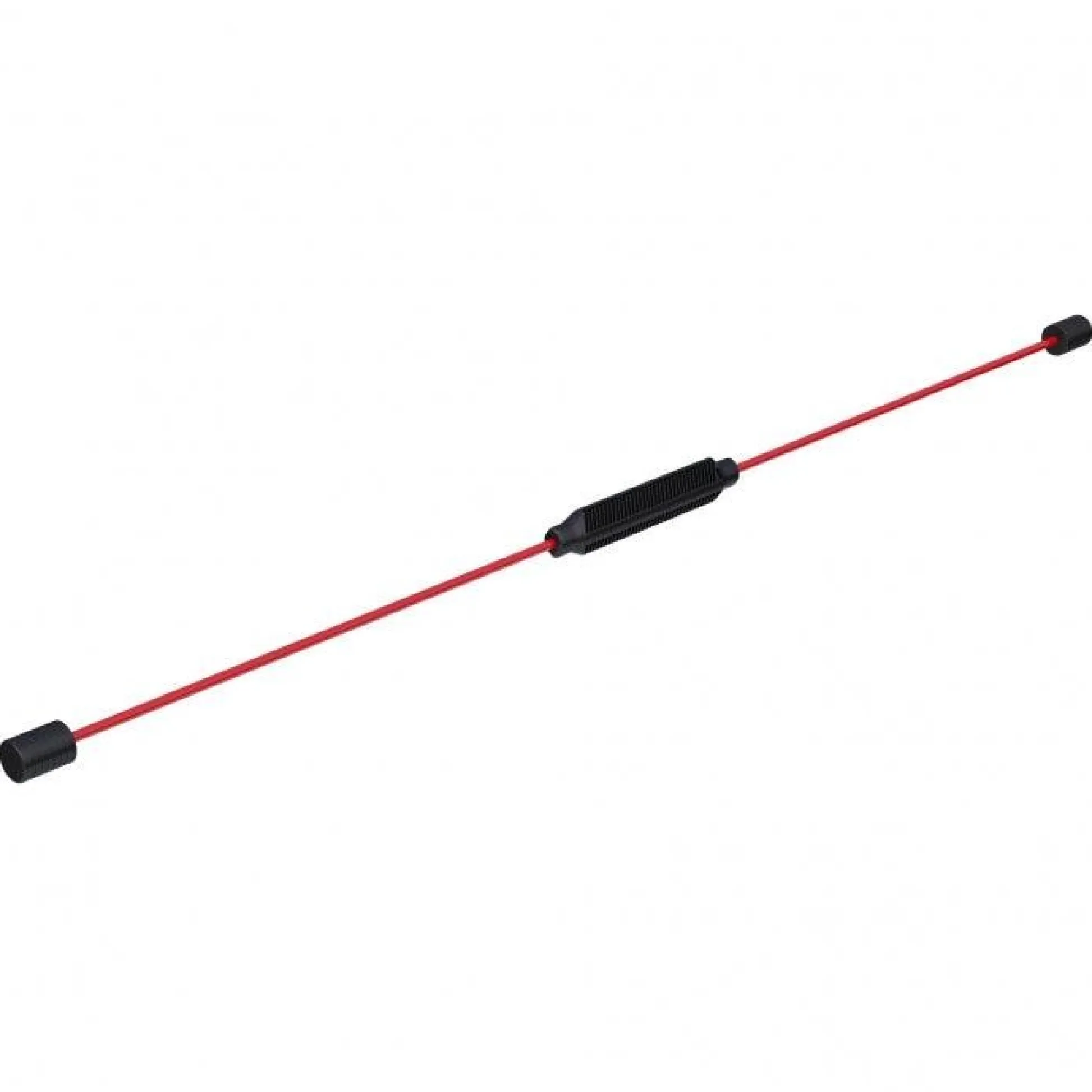 Gorilla Sports Schwingstab flexibel 160 cm Schwarz / Rot Discount