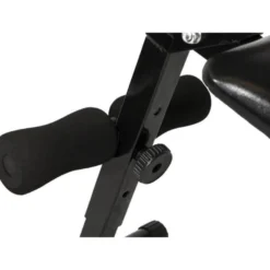 Gorilla Sports Sit Up Bank + Multifunktions Pull Up Bar Set Schwarz New