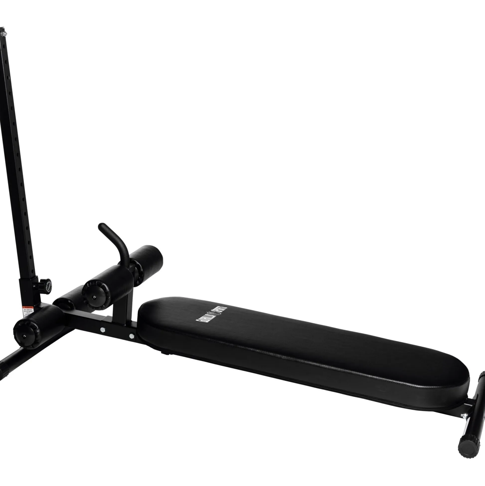 Gorilla Sports Sit Up Bank PRO verstellbar Schwarz Discount