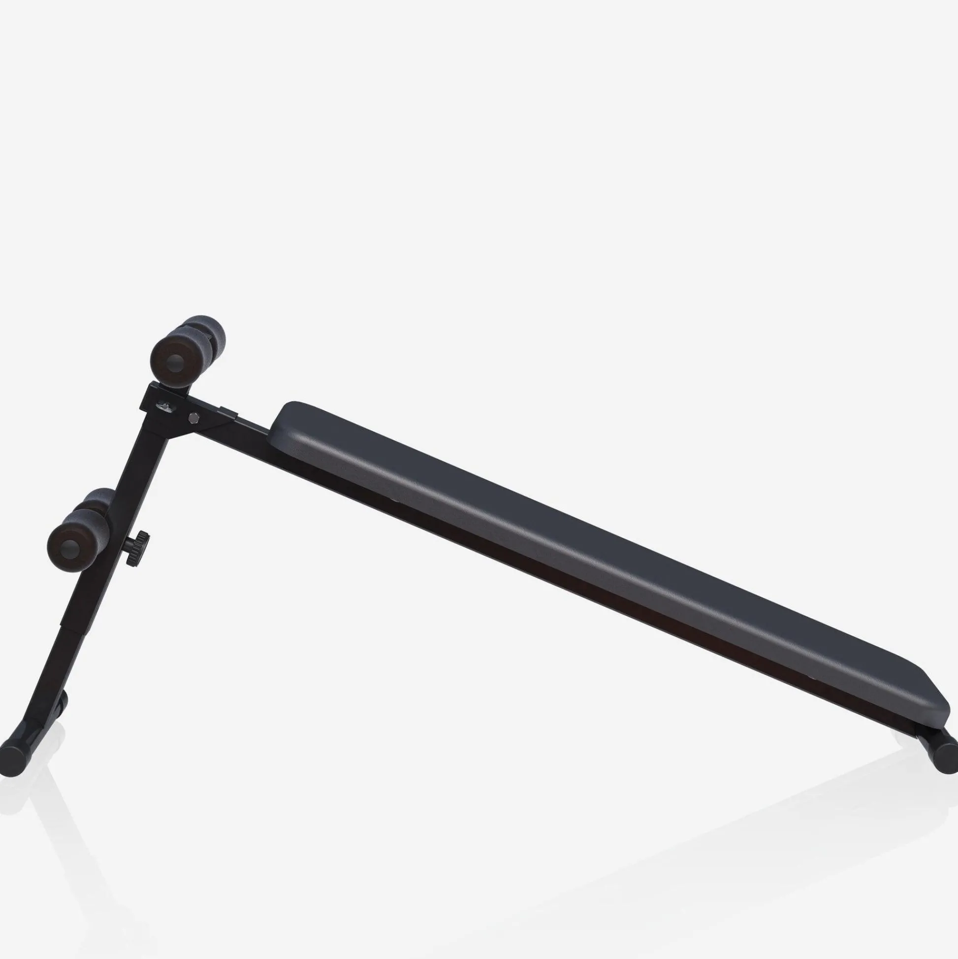 Gorilla Sports Sit Up Bank verstellbar Schwarz Hot