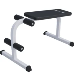 Gorilla Sports Sit Up Hantelbank Weiss/ Schwarz Sale