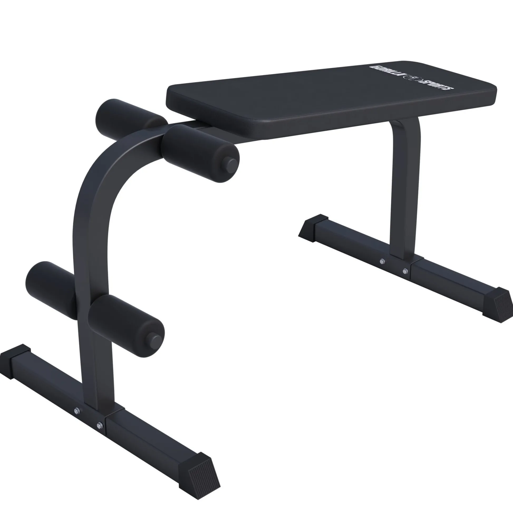Gorilla Sports Sit Up Hantelbank Weiss/ Schwarz Sale
