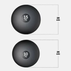 Gorilla Sports Slam Ball 3 - 20 kg Schwarz
